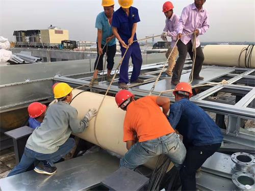 方形冷卻塔維修施工需做好安全措施(廣東大型工業(yè)方